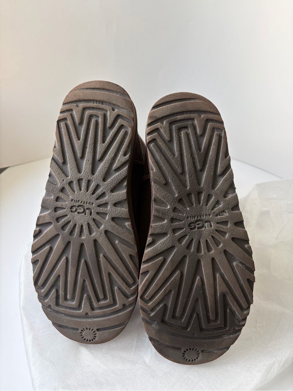 UGG Classic Short Boots in Dark Brown - Picture 3 of 6